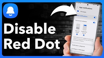 How To Remove Red Notification Dot On Android Apps