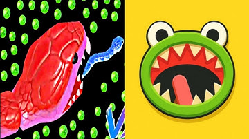 OMG ! Snake Clash vs Hole.io: Satisfying Best Epic Comparison ! Which is the Best? #236 #gaming