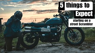 5 Things you need to know before buying a Triumph Street Scrambler | MotoVlog S1 Ep03