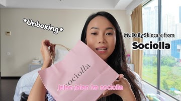 Unboxing shopping haul Sociolla