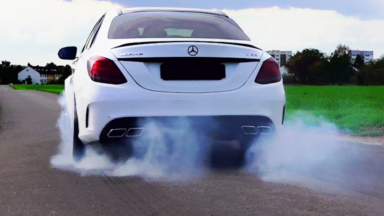 Mercedes C63 Amg Sound Acceleration Onboard 0 250 Autobahn W5 Alpha Cars Youtube