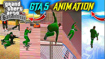 ( 1MB ONLY ) Gta V Animation Mod For Gta San Andreas Android | gta 5 mods in gta sa