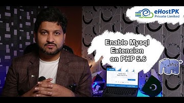 Enabling the MySQL Extension for PHP 5.6 in cPanel - Learn with #Khurram Shahzad
