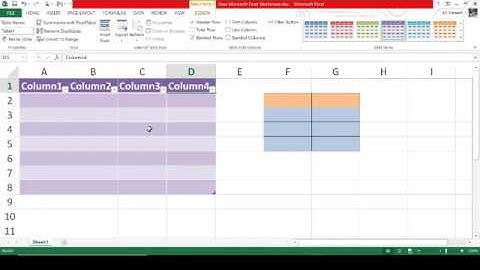 المحاضرة الرابعة والخامسة - تبويب الاضافة وحدود الصفحة - برنامج الاكسل (Excel)