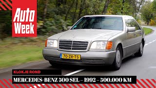 Mercedes-Benz 500 SEL - 1992 - 500.000 km - Klokje Rond
