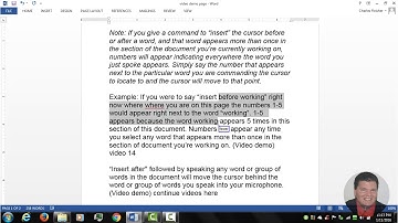 How to use the drag mouse up & drag mouse down commands in Dragon voice recognition