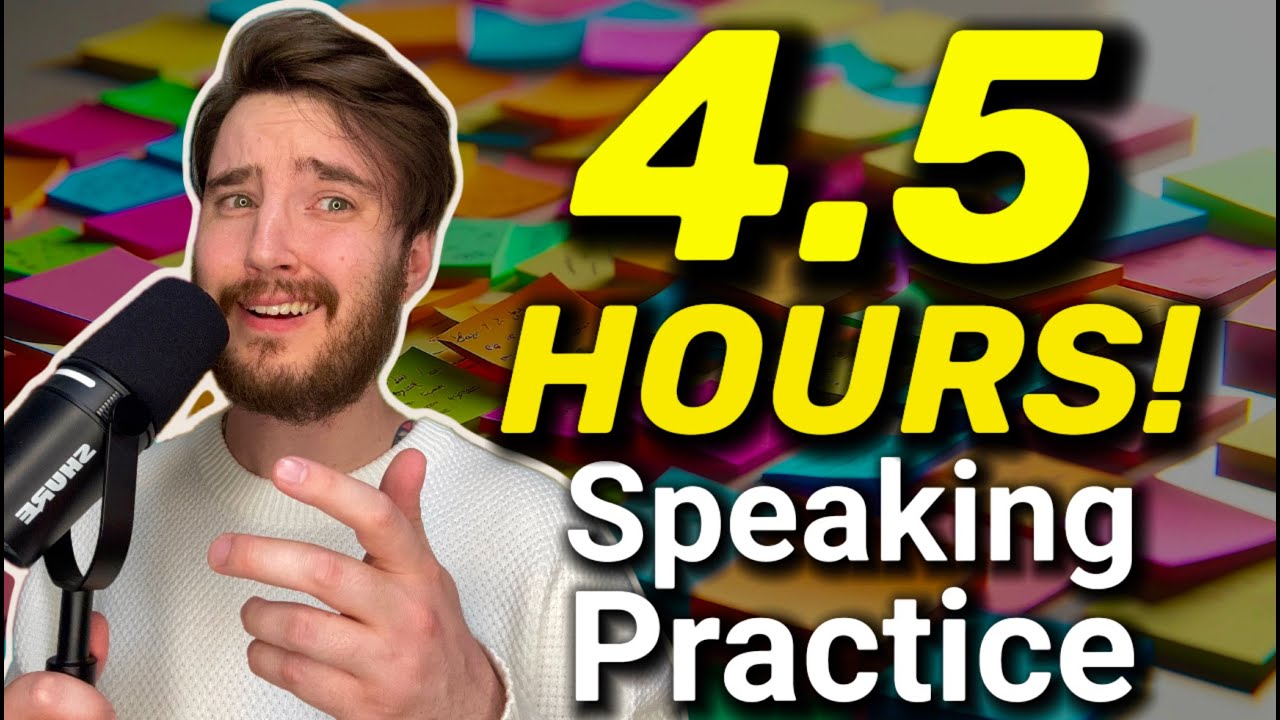 how to *actually* speak fluent English ✅ | 4.5 HOURS of DEEP WORK English speaking practice