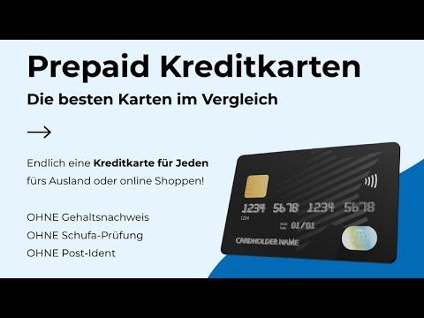 BESTE PREPAID KREDITKARTEN 2022 | Kreditkarte Prepaid Vergleich und Testsieger Empfehlung