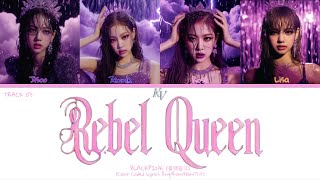 BLACKPINK - 'Rebel Queen' AI ORIGINAL ALBUM (Color Coded Lyrics) Resimi
