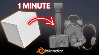 Learn the Asset Browser in Blender in 1 Minute!