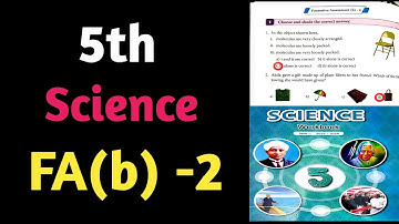5th, Science, FA(b) -2 | Formative Assessment (b)-2 EE Workbook 2025-2026
