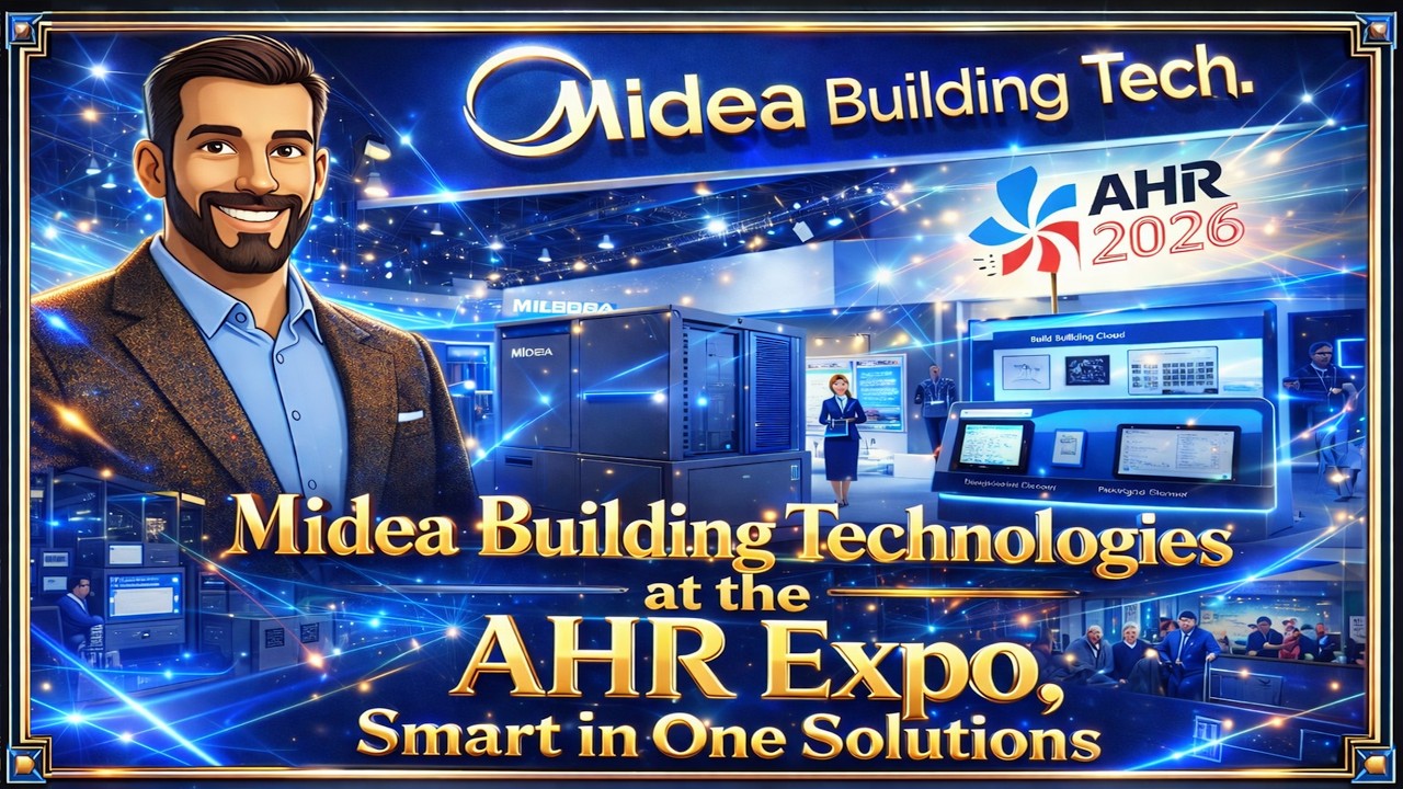 Midea Building Technologies at the AHR Expo, Smart in One Solutions