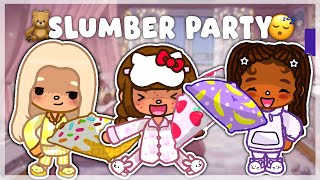 Rich Slumber Party w My BESTIES🧸💤| *with voice* | Toca Boca Roleplay 