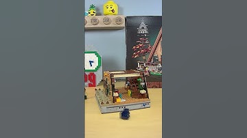 LEGO Ideas A-Frame Cabin (21338) Time Lapse Build (Part 3)