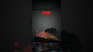 The Titanic Disaster in 25 Seconds 🚢❄️ #titanic #Shorts #History #Documentary #Facts
