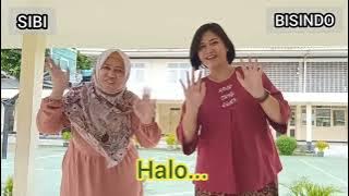 Selamat Hari Raya Idul Fitri dengan menggunakan BISINDO dan SIBI - Bahasa Isyarat