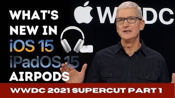 iOS 15, iPadOS 15, AirPods & Privacy | APPLE UPDATES | WWDC 2021 SUPERCUT | 1 of 2
