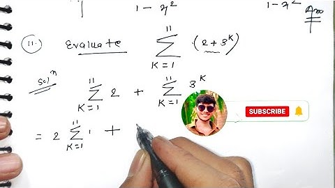 Ex -8.2 NCERT solutions of Sequence & series 