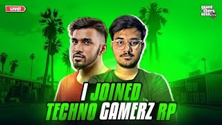 I Joined Techno Gamerz Grand RP || GTA 5 Grand RP LIVE || UNICORN THOR