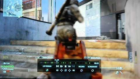 mw3 game with every gun: sub machine guns: ump45