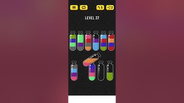 2022! Soda Sort Level 37 Walkthrough Solution Android/iOS