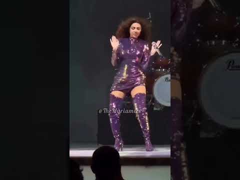 رقص ميريام فارس نار إية اللى بيحصل ميريام فارس القرية العالمية 