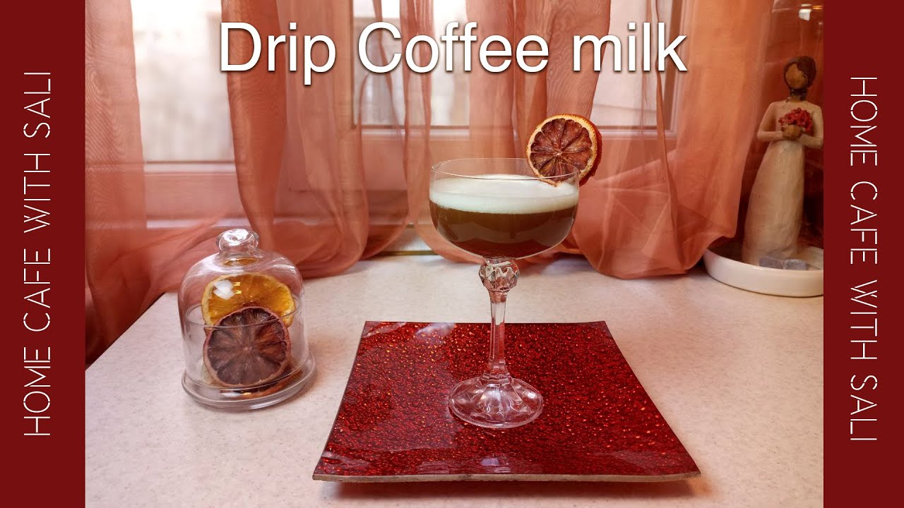 drip coffee milk drip coffee coffee best drip coffee asmr YouTube