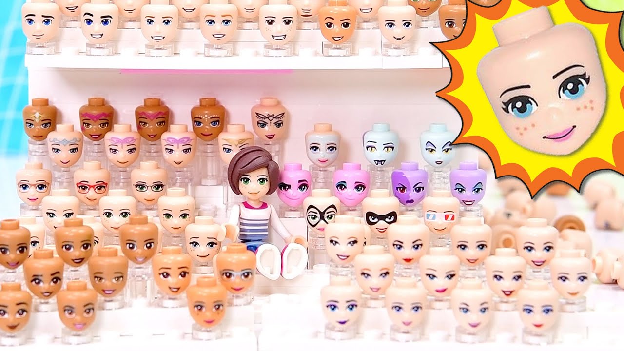 How I display/store my Lego head collection so that heads don’t roll 😂
