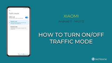 How to Turn On/Off Traffic mode - Xiaomi [Android 11 - MIUI 12]