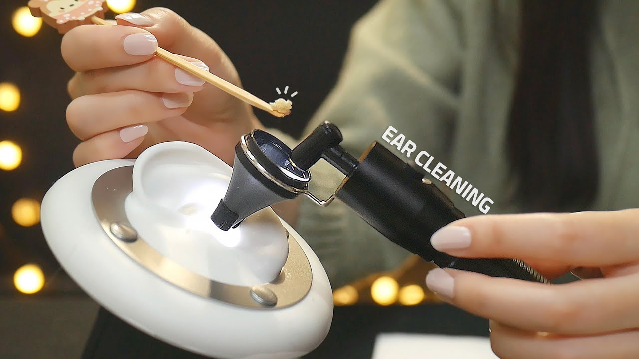 [ASMR] Remove Clogged Earwax⚠️ Deep Ear Cleaning (No Talking) YouTube