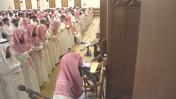 (يا بَنِي آدم لا يفتِنَنَّكُم الشَّيْطَانُ) تلاوة من الليلة 11 للشيخ محمد اللحيدان رمضان 1440هـ