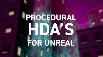 Procedural HDAs for Unreal