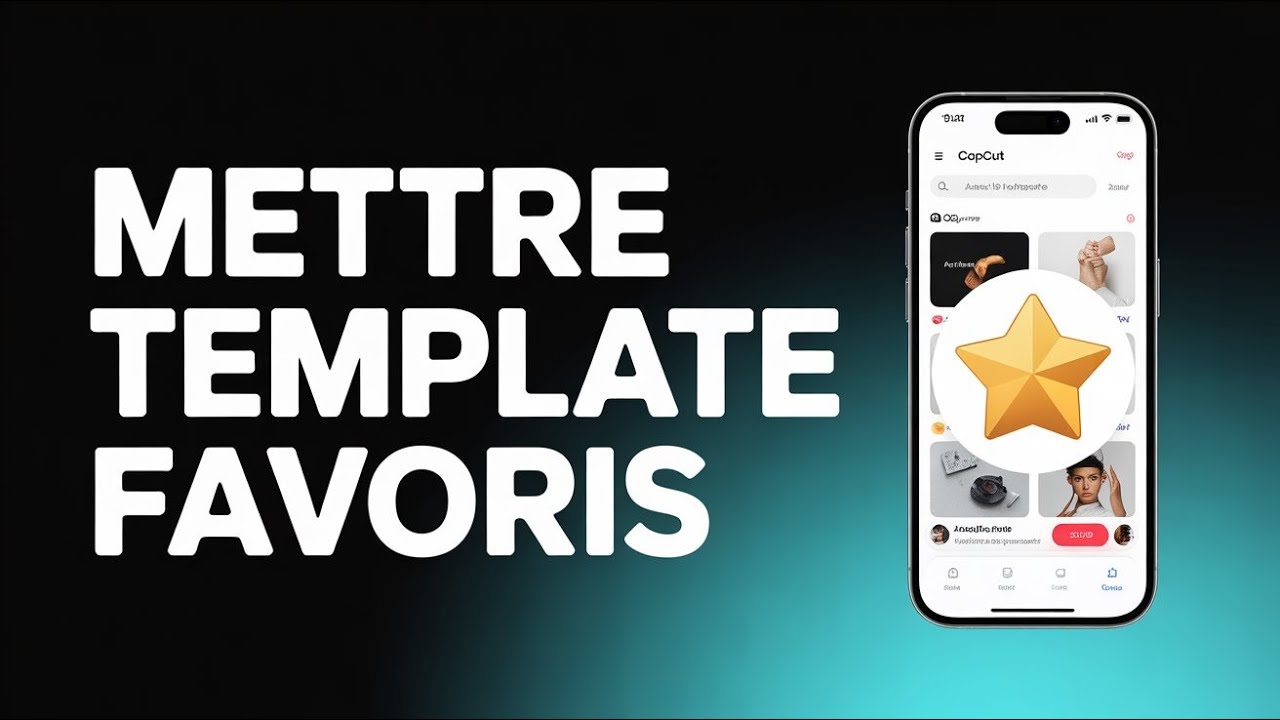 Comment Mettre Une Template CapCut En Favoris ( Guide Complet )
