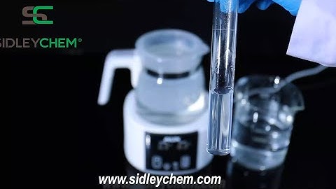 Experimental method of HPMC gel temperature