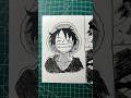 How I draw one piece characters #drawing #art #fyp #onepiece #anime #howtodraw