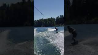 Extreme Wakeboard Tricks. Big Scarecrow!