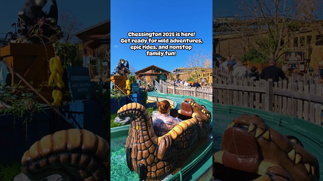 kids fun time at Chessington World of Adventures 