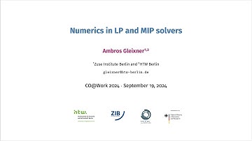 Numerics in LP & MIP Solvers