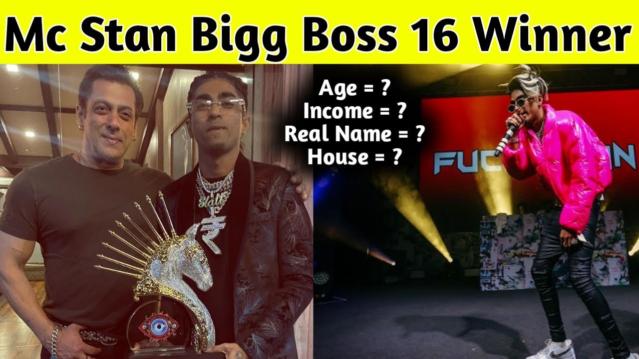 Mc Stan Bigg Boss 16 Winner | Mc Stan Rap Song | Mc Stan Bigg Boss ...