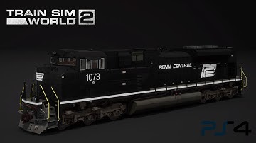 Season of Heritage SD70ACe (TSW2/ PS4) How to build up Penn Central on livery designer -Time Lapse