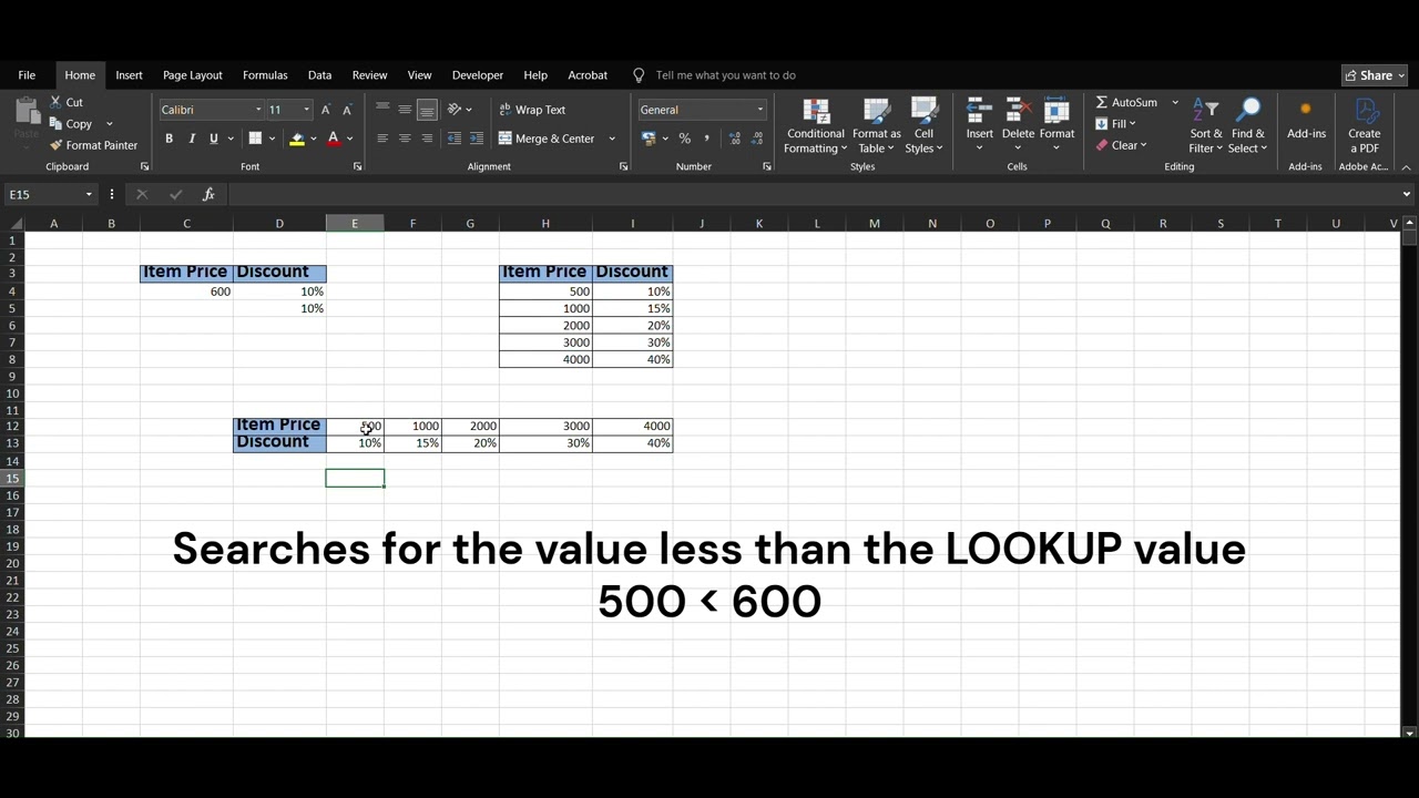 How to use LOOKUP in Excel | LOOKUP Function | Beginner Tutorial