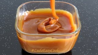 СЛИВОЧНАЯ КАРАМЕЛЬ Как приготовить КАРАМЕЛЬНЫЙ СОУС - Homemade creamy caramel Люда Изи Кук рецепты