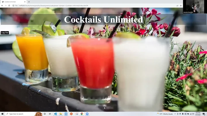 Phase1 Project Cocktails Unlimited Video