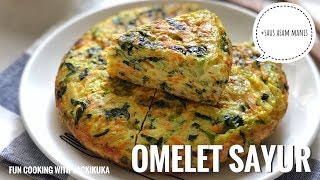 OMELET SAYUR TEBAL n ENAK * VEGETABLES OMELETTE * FUYUNGHAI