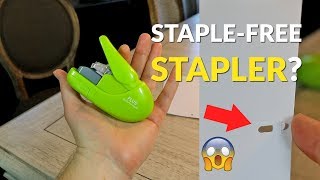 This Stapler Uses No Staples!