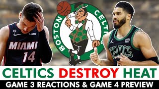 Jaylen Brown ‘Not Worried’ About Miami Heat? + Celtics BOUNCE BACK For Game 3 | Celtics Rumors