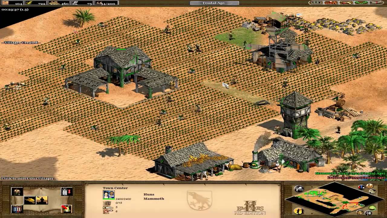 age of empires 2 build order huns age of empires 2 build order huns