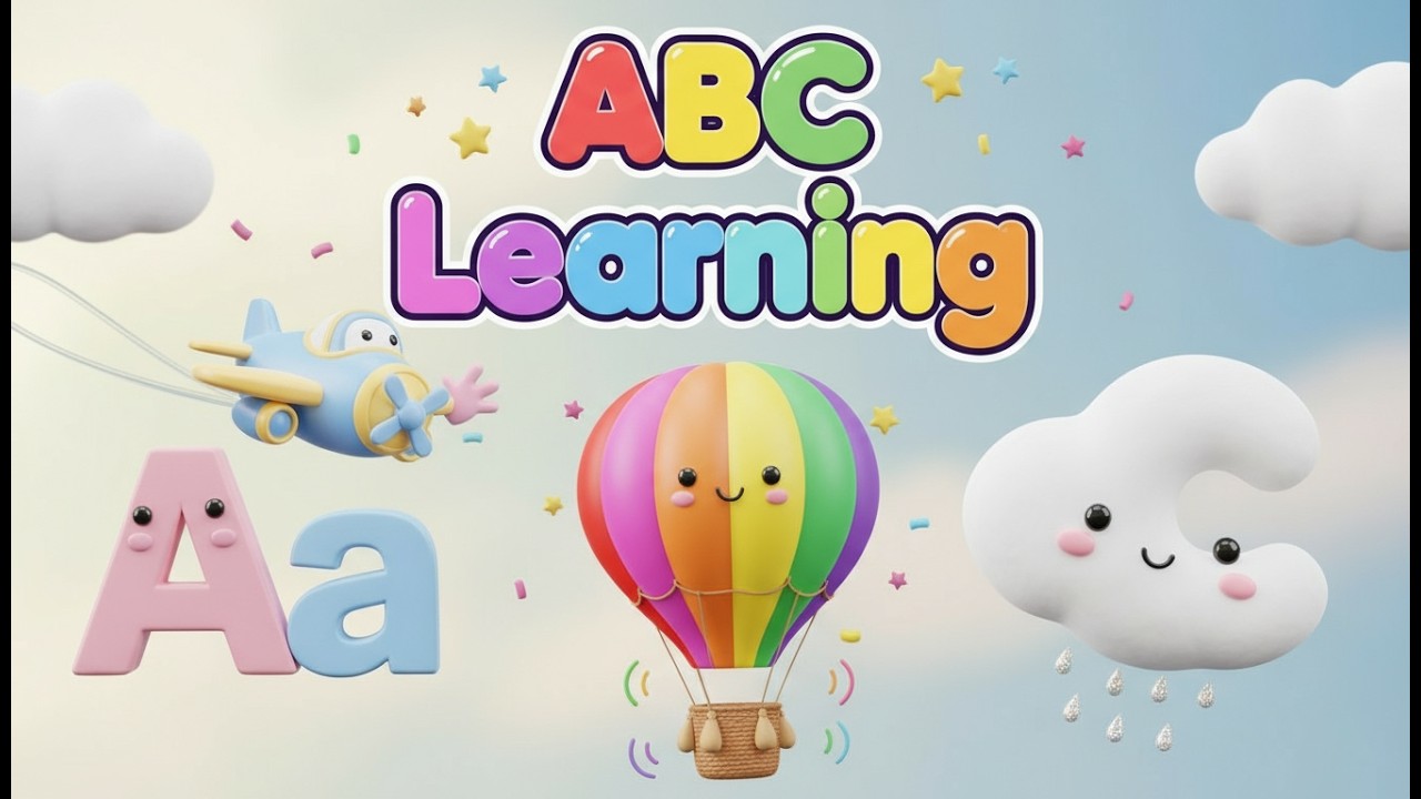 COLORFUL ABC LEARNING| PHONIC ABC FOR KIDS| - YouTube