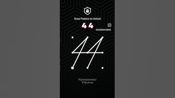 44 Numbers Pattern Lock  ideas 💡 #pattern #lock #patterns #ideas #design
