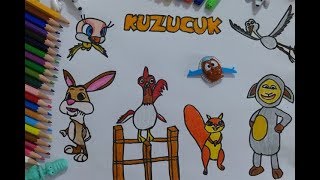 TRT Çocuk Kuzucuk Çizimi ve Boyama l Nasıl Çizilir ? l Çocuklar İçin Boyama Videoları Resimi